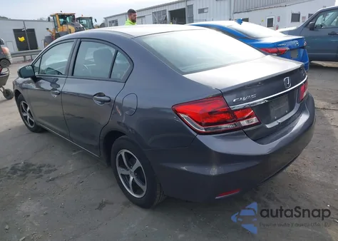 2015 Honda Civic Se z USA, uszkodzony, nr VIN 2HGFB2F76F8563127